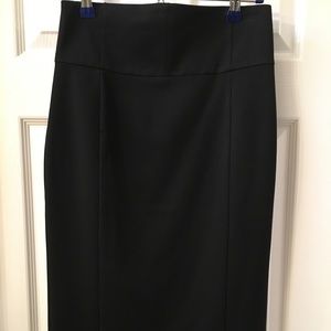 High waisted pencil skirt